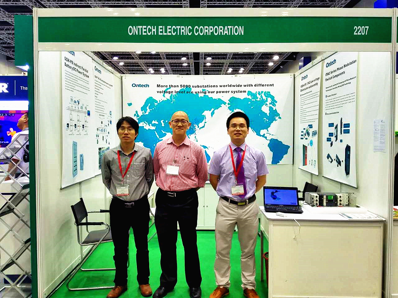 Big Hit of Ontech in the Electric Power &Renewable Malaysia Exhibition 2017